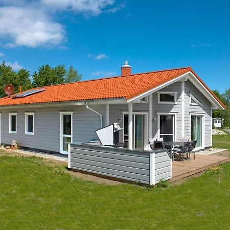 Daenische Ferienhaeuser Am Salzhaff Haus Midsommer Vakantiehuis Malchow (Poel Island)