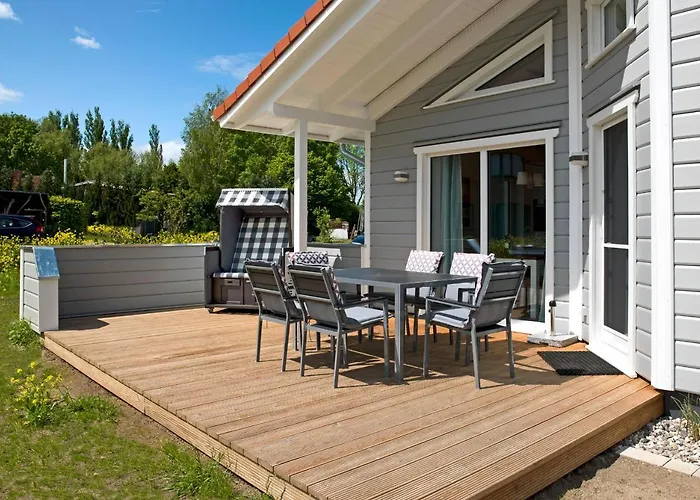 Daenische Ferienhaeuser Am Salzhaff Haus Midsommer